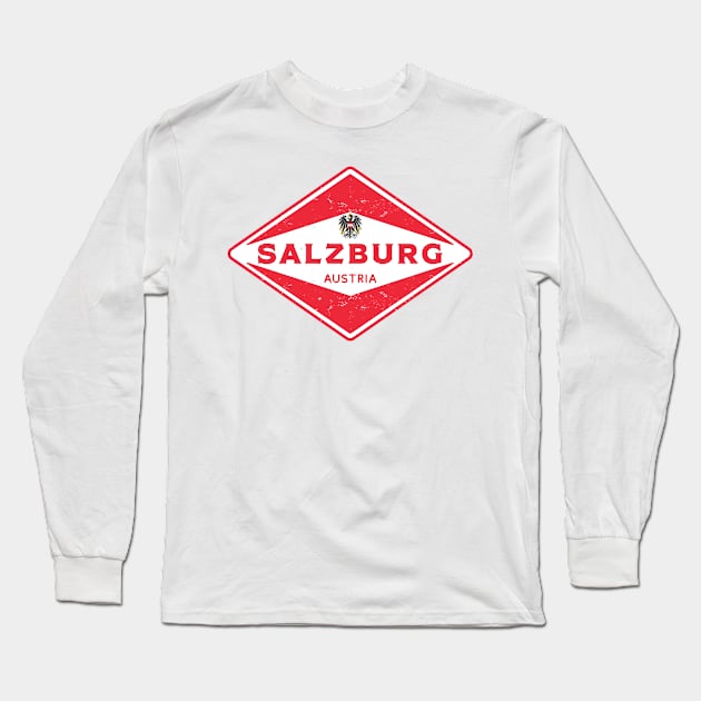 Salzburg Austria Long Sleeve T-Shirt by dk08